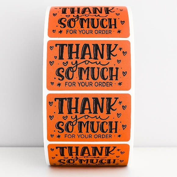 Thank You So Much For Your Order Sticker Small Shop sticker Small Business label - Picture 8 of 11